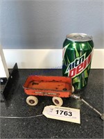 Miniature Radio Flyer wagon
