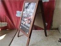 Stand up Advertising Board