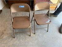 Set of 2 Kids Folding Chairs