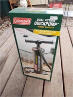 New Coleman dual action quick pump