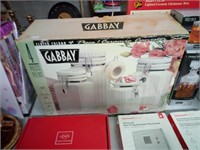 Gabbay 4pc. canister set