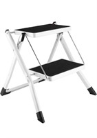 GIMIFY 2 STEP STOOL, FOLDING ANTI-SLIP STURDY