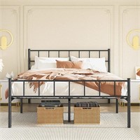 Aolthin Queen Bed Frame with Headboard
