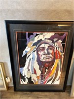 Chief Litho Signed Multi Color