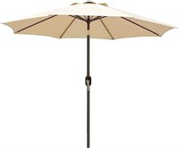 FM8161  LOVE STORY Patio Umbrella 7.5 FT Beige