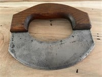 Vintage Wood Handled Ulu Knife