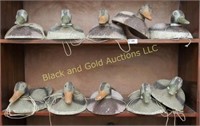 10 Carry-lite foam duck decoys