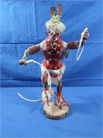 Vintage Kachina Doll Dancing Wood Indian