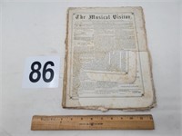 1866 Musical Visitor magazine/print