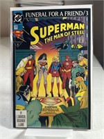 SUPERMAN "THE MAN OF STEEL" #20 - FUNERAL FOR A