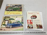3 Packard brochures
