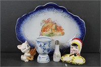 Assortment of Painted Porcelain
