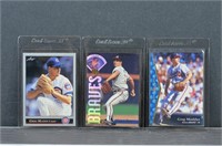 3 Greg Maddux Baseball Cards