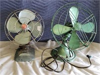 2 Vintage Fans