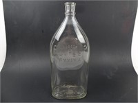 Vintage Little Bo Peep Ammonia Glass Bottle