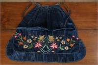 Chinese Embroidered Silk Apron