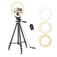 Sensyne 10'' Ring Light with 50'' Extendable