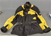 First Gear Yellow Motorcycle Coat