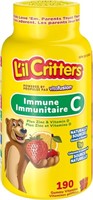 Sealed - L'IL CRITTERS Immune C Plus Zinc Gummy Vi