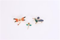 Vintage Dragonfly Pins