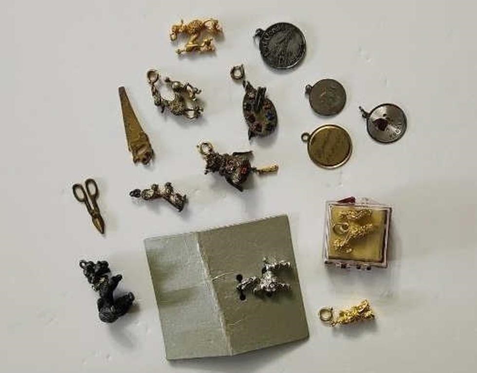 Vintage Poodle charms and more