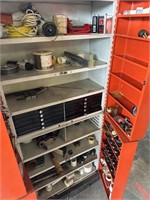 CONTENTS OF TOOL CHEST, BEARINGS, WIRE, ECT