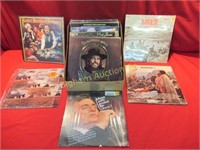 Vintage Record Albums: Approx. 25pc lot