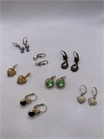 PIERCED EARRING LOT OF 8