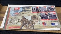 50th Anniversary Of The D-DAY Landing 50 Pence Com