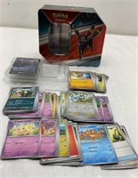 Pokemon box with cards