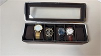 (4) MENS WATCHES