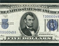 $5 1934 Silver Certificate ** CURRENCY
