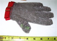 New StainlessSteel ChainMesh SafetyGlove-Left Hand