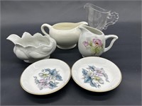 Glass, China, Porcelain Lot, as pictured