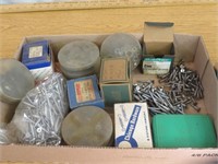 Screws, Nuts Hardware Lot