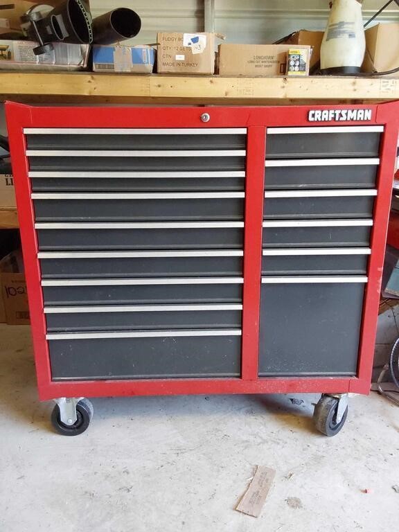 Craftsman Toolbox On Wheels