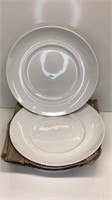 4 Porcelain 11.4 inch Restaurant Dinner Plates