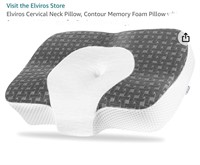 Elviros Cervical Neck Pillow