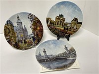 Limoges Collector Plates (3)