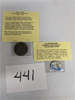 Churchill Coin & Half Dollar