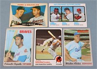 Topps 1970 Face & Wilhelm Baseball Cards