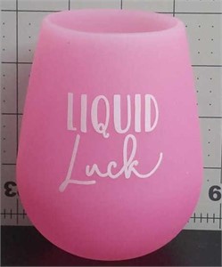 Silicone wine cup "Liquid Luck"