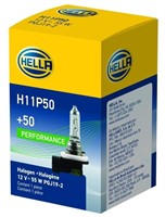 HELLA H11P50 +50 Performance Bulb, 12V, 55W
