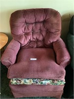Red Swivel rocker chair