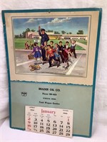 Brader Oil Co., Winside NEBR. Adv. 1966 Calendar,