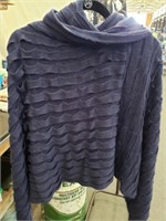 Cute Blue Knit Cowl