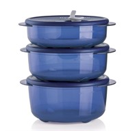 TUPPERWARE Vent 'N Serve® Small Round Set of 3