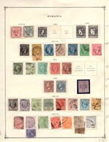 ROMANIA COLLECTION 1865-1956 MINT & USED SCV: $830