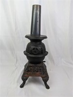 Spark Salesman Sample Cast Iron Potbelly Stove