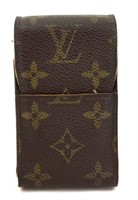 LOUIS VUITTON BROWN MONOGRAM CIGARETTE CASE